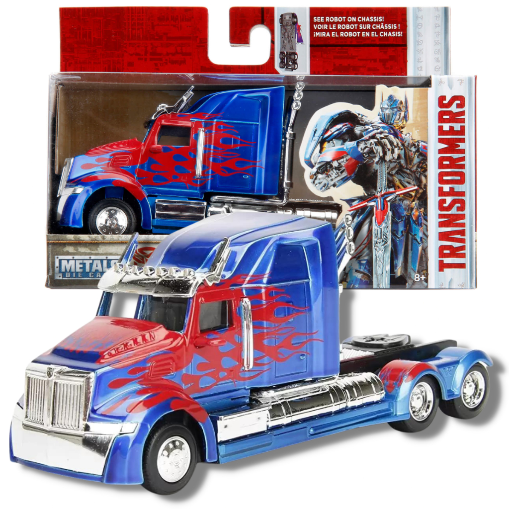 Miniatura Transformers Optimus Prime 1/32 Jada 12cm | Shopee Brasil