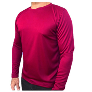 Camiseta Dry Fit Manga Longa Masculina