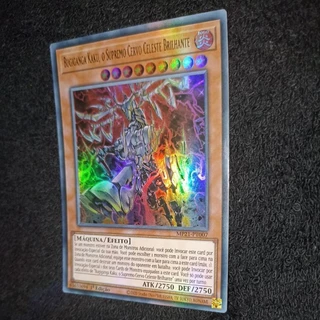 Yugioh Bugiganga Kaku, o Supremo Cervo Celeste Brilhante - Ultra Rara - Original