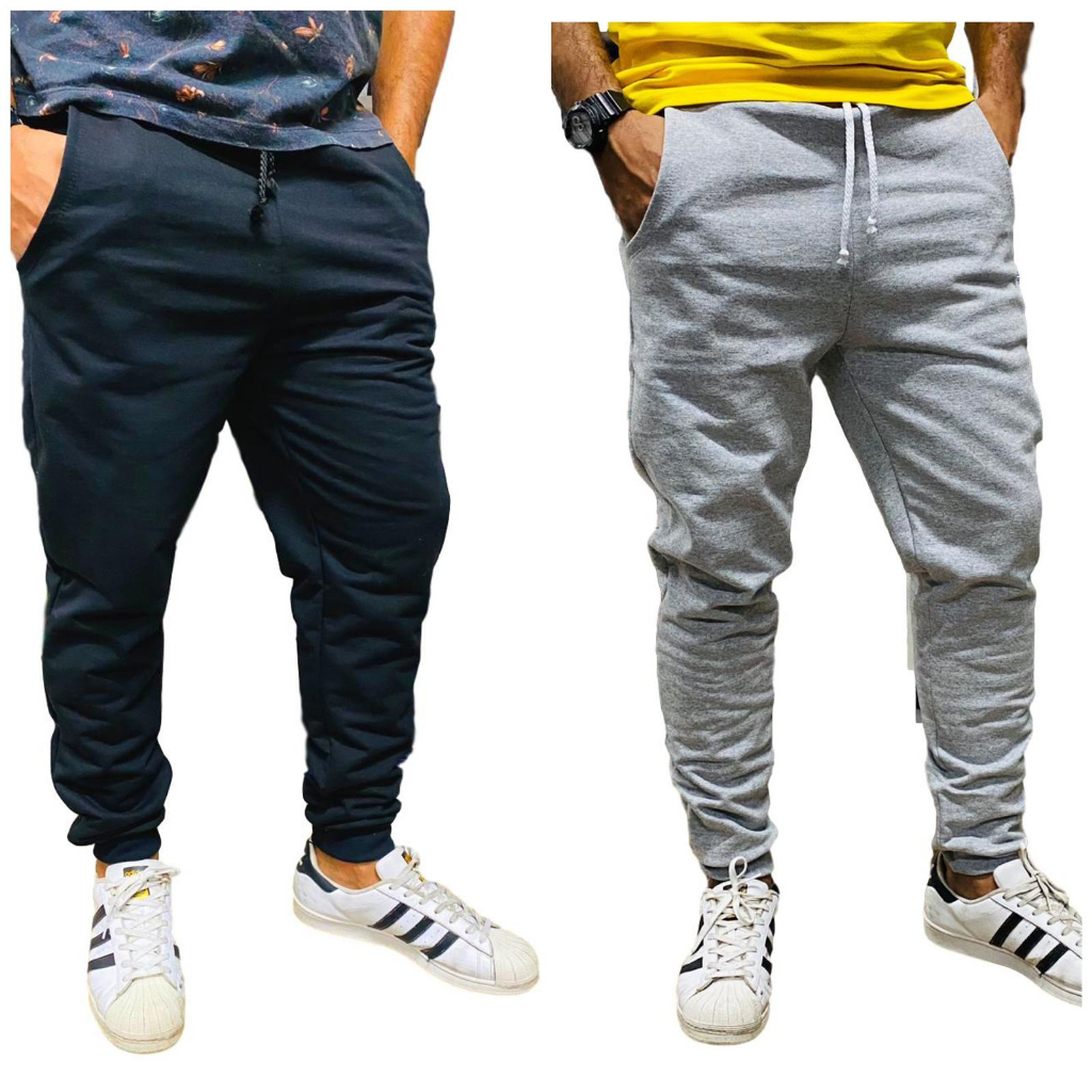 Homens com best sale calça de moletom