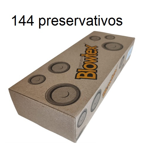 Preservativos Camisinha Blowtex Elite Lubrificados - Cx com 144