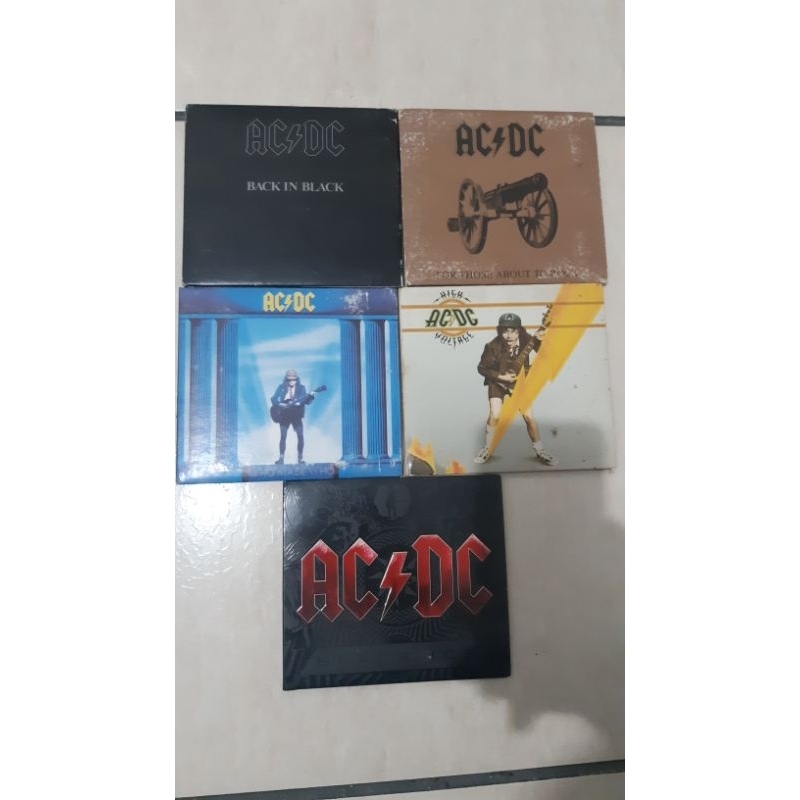 Cd ACDC(lote 5 cds) | Shopee Brasil