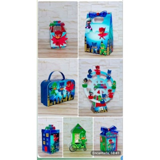 kit personalizado infantil PJ Mask ( Combo de 5 peças por modelo)
