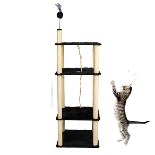Arranhador Gato Torre 4 Andares Gigante