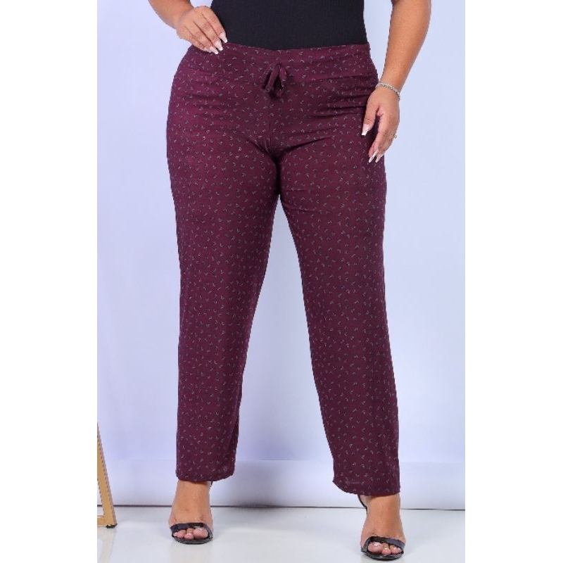 Calça malha best sale fria feminina