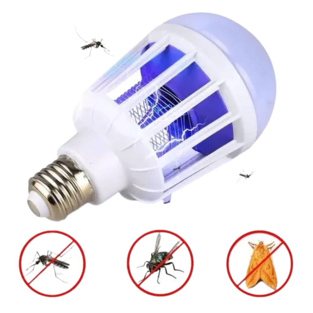 LAMPADA ANTI INSETO BOCAL E27 15W 6500K | Shopee Brasil