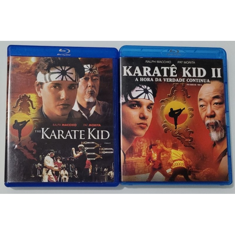 Blu-ray Karate Kid 1 e 2-Colecao-Dublado