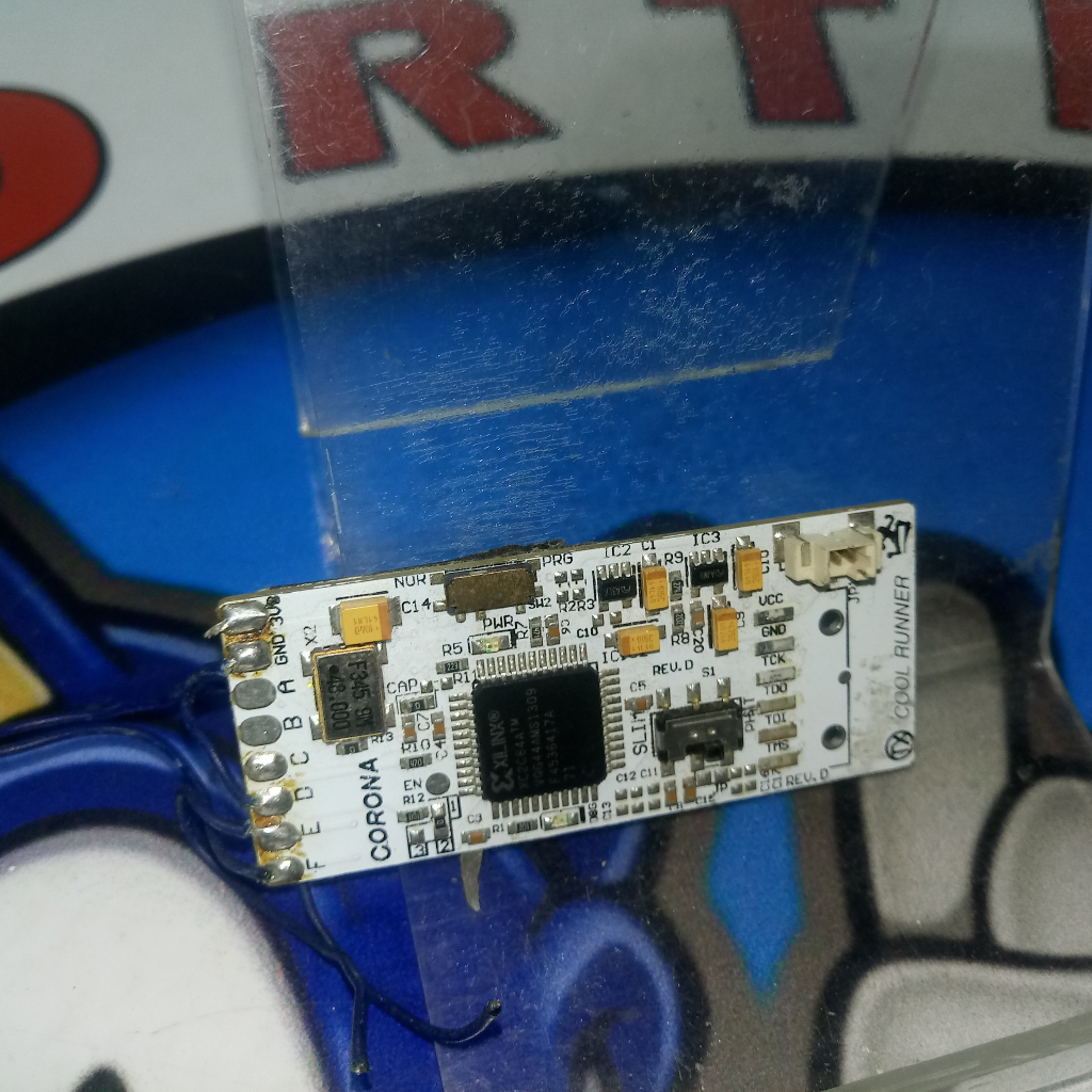 chip xbox 360 modelo arcade ou slim cool runner corona branco unitário ...