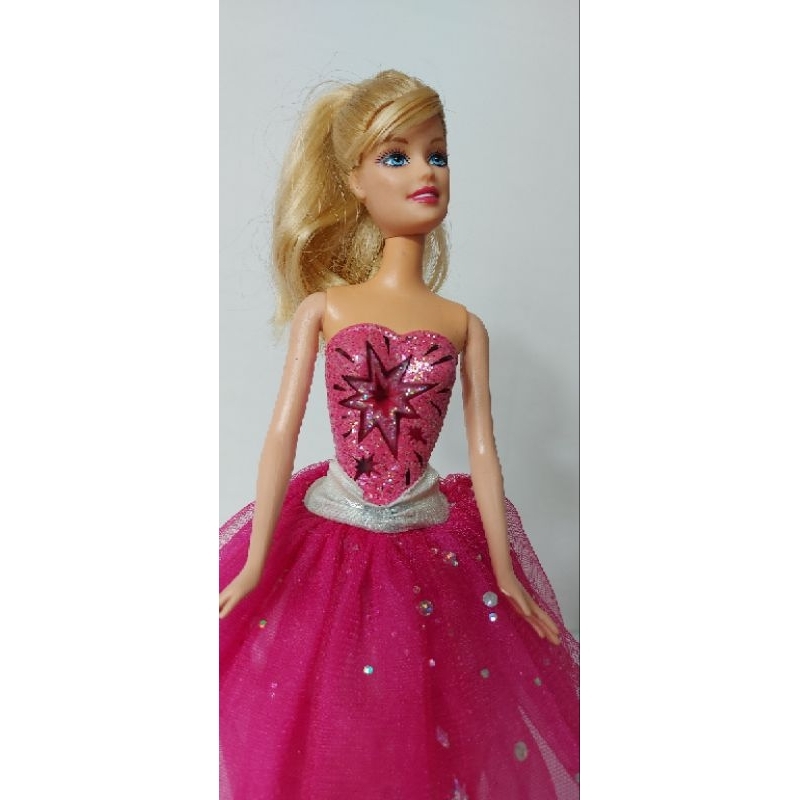 Vestido Barbie Moda e Magia Mattel Original