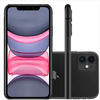 Apple iPhone 11 Original NOVO Lacrado Tela de 6,1”, Câmera Dupla de 12MP, iOS
