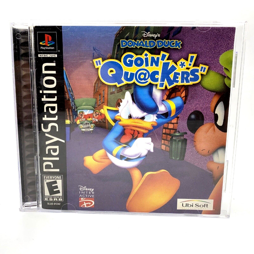 Donald duck goin quackers para ps1