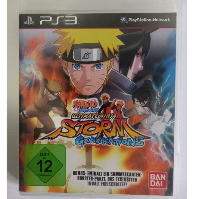 Jogo PS3 Naruto Shippuden Ultimate Ninja Storm Generations