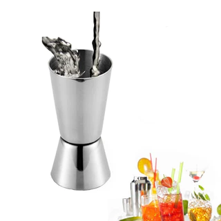 Copo Dosador Duplo de Bebidas 15-30 Ml Inox