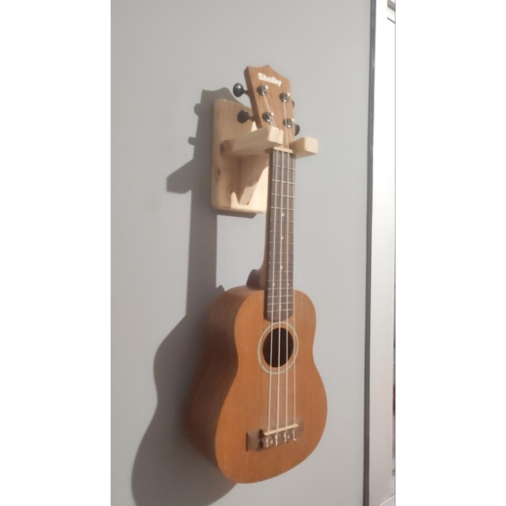 Suporte de parede para Ukulele Cavaquinho Banjo Bandolim violino em