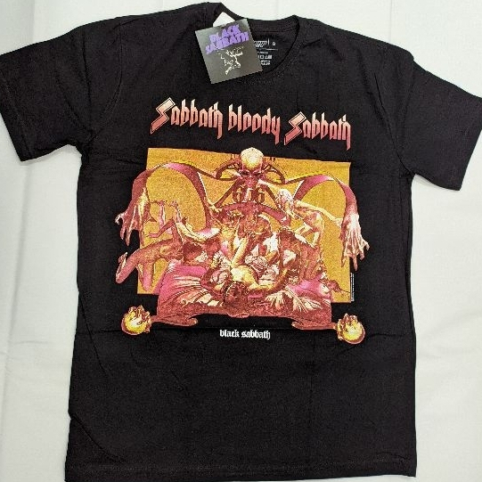Camiseta OFICIAL Black Sabbath - Sabbath Bloody Sabbath - Stamp RockWear