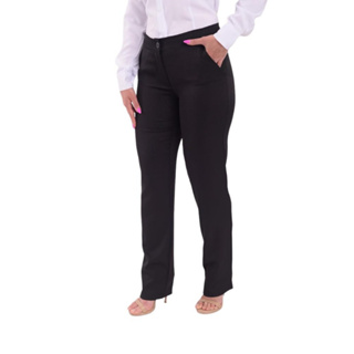 Calça feminina social com bolso secretária recepcionista escritório  consultório