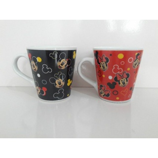 Caneca Porcelana Mickey Minnie 110 ml