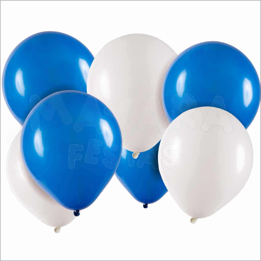 Balão Azul e Branco na Black Friday 2025 | BuscaProdutos