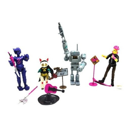 Kit com 8 personagem de montar miniatura roblox figurinhas exclusivas em  Promoção na Americanas