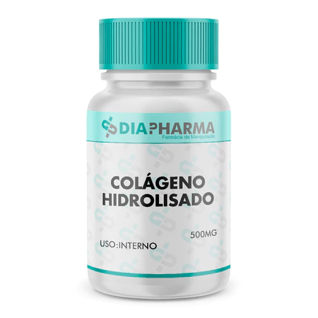 Colágeno Hidrolisado 500mg 120 caps