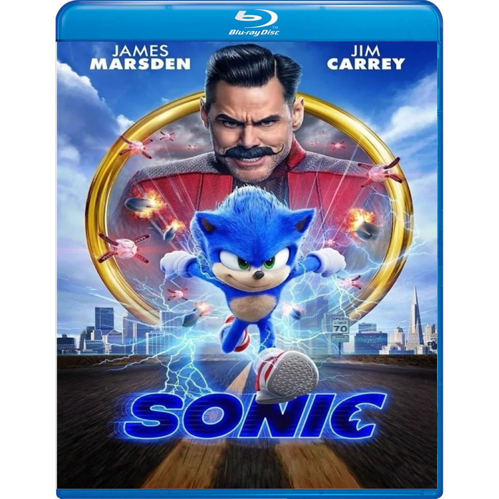 Blu-ray Sonic O Filme-Original-Dublado-Lacrado