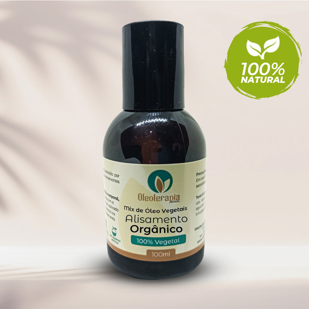 Mix Óleos Vegetais Alisamento Orgânico - Umectação capilar 100% natural