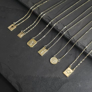 Escapularios Masculinos Banhado a Ouro 18k