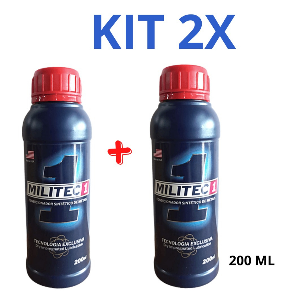 Kit 2 Militec-1 100% Original Dist. Autorizado 200ml