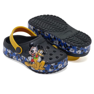 Crocs babuche infantil personagens Mikey mouse