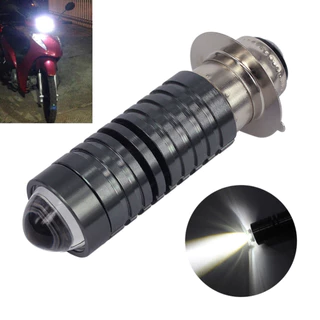 Lâmpada de Led Biz 125 Pop 100 Farol Led Super Branco Olho de Peixe