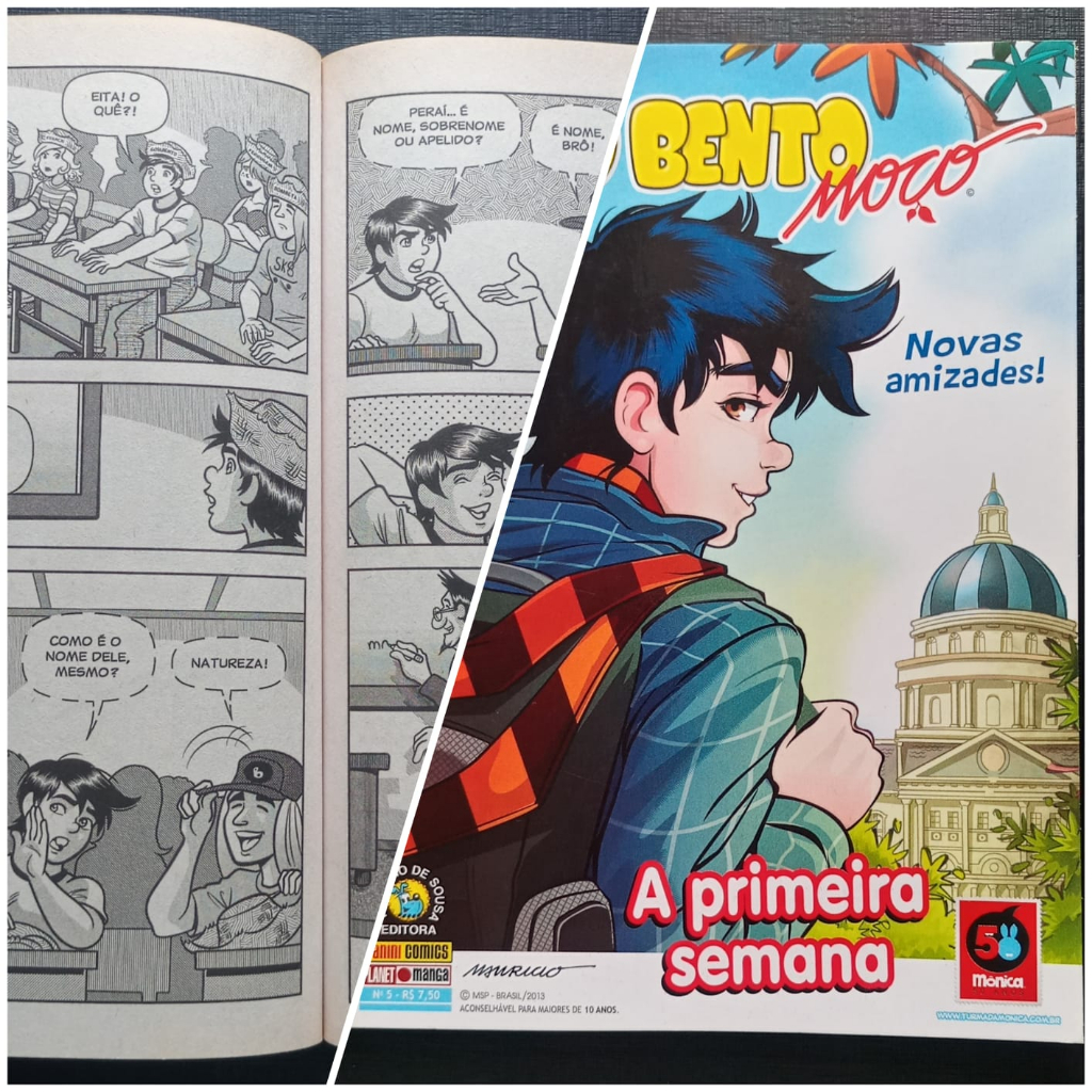 Chico Bento Moço Turma da Monica Jovem Gibi Mangá Panini | Shopee