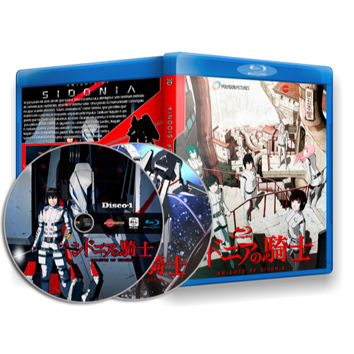 Blu-ray Knights of Sidonia (Sidonia no Kishi) - Série completa com ...