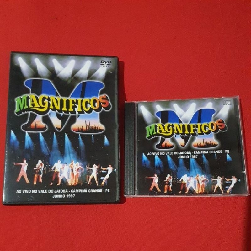 CD e DVD Banda Magníficos Ao Vivo em Campina Grande 1997 | Shopee