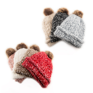 Gorro Touca Feminina Menina Tricotado Quente Fashion