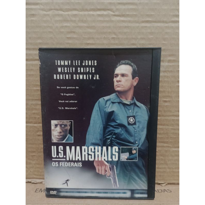 DVD U.S. MARSHALS- OS FEDERAIS (ORIGINAL) | Shopee Brasil