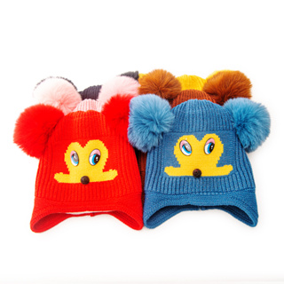 Gorro Touca Infantil Criança Menino Menina Tricotado Quente Fashion