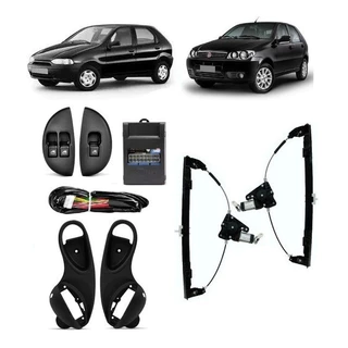 Kit Vidro Elétrico Palio Young Siena Young Palio Weekeend 2 ou 4 Portas Dianteiro