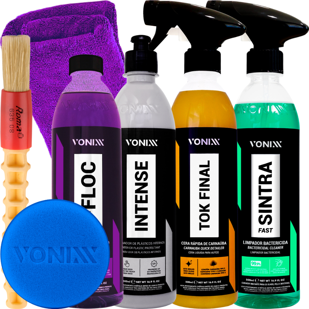 Kit Shampoo V-Floc Cera Tok Final Sintra Fast Intense Vonixx