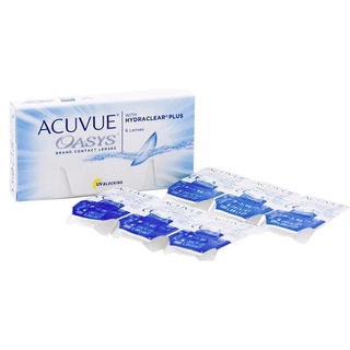 Lente de contato Acuvue Oasys com Hydraclear Plus - miopia - dificuldade de ver de longe