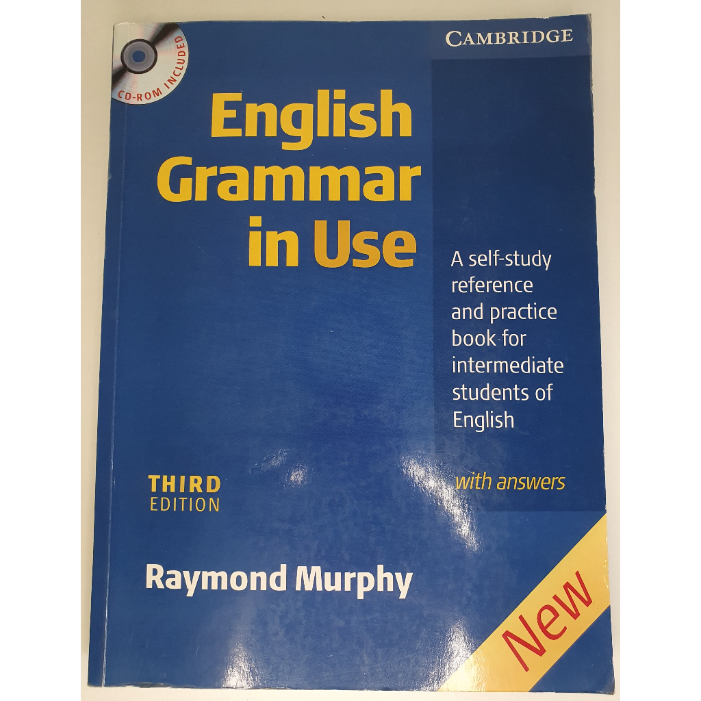 Livro English Grammar In Use Com CD sem teste Raymond Murphy L7719 Shopee Brasil