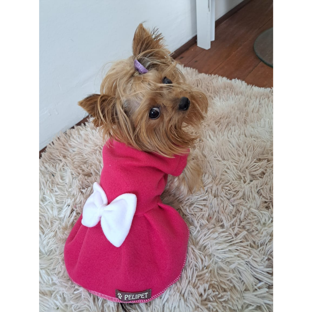 roupinha para cachorro roupinha soft escolha a estampa vestidinho ...
