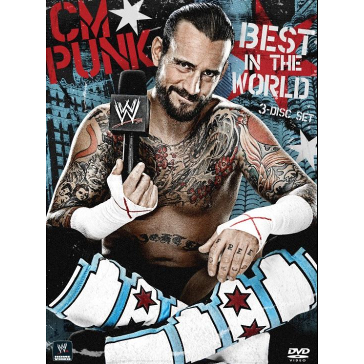 Cm Punk best in the world 2 dvds WWE LUTAS COMPLETAS