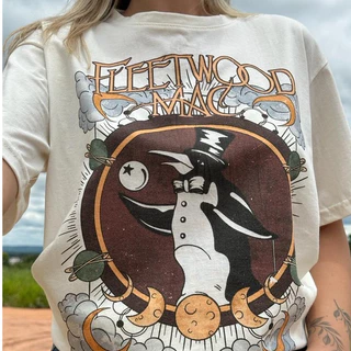 Camiseta Penguin Fleetwood Mac - Escolha a Cor