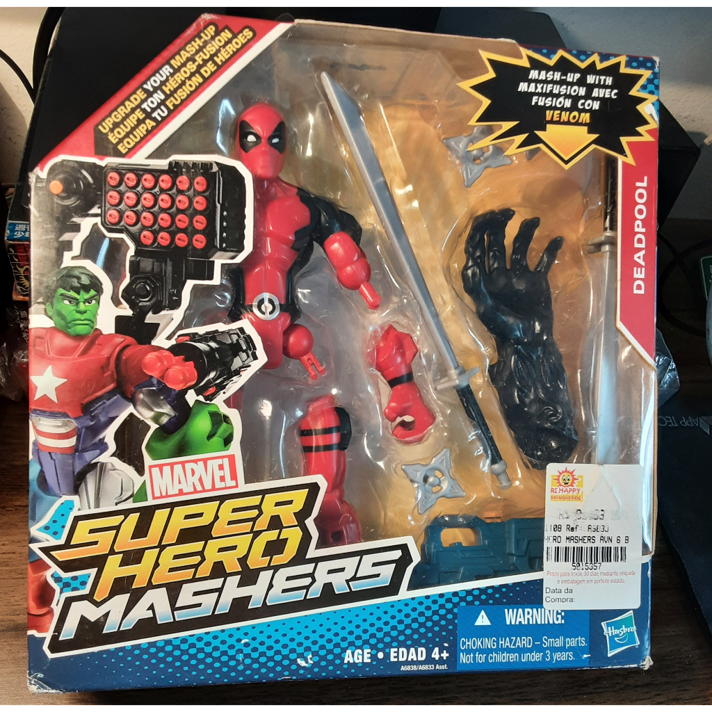 Super hero deals mashers deadpool