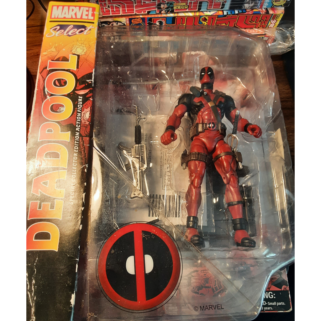 Deadpool marvel select clearance figure