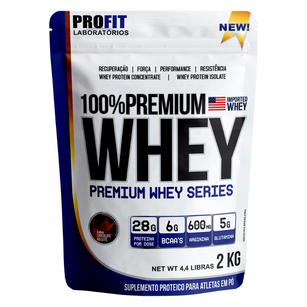 100% Premium Whey Refil 2kg – Profit