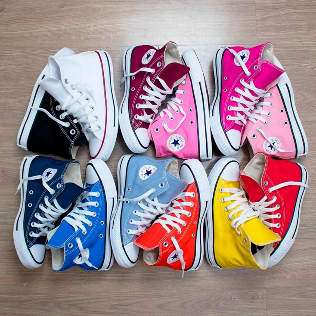 Tenis Botinha All Star Converse Cano Alto Feminino Super Promoção Envio Full