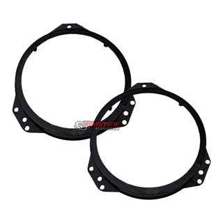 Par aro adaptador para alto-falante 6 polegadas Astra Vectra Corsa Gol 2 portas Classic para portas dianteiras