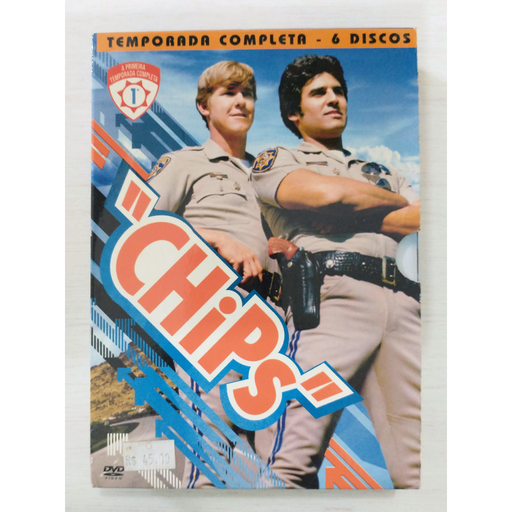 Chips Primeira Temporada Completa 6 Discos Shopee Brasil