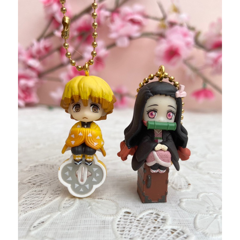 demon slayer kimetsu no yaiba Nezuko zenitsu chaveiro original importado do Japão Shopee Brasil